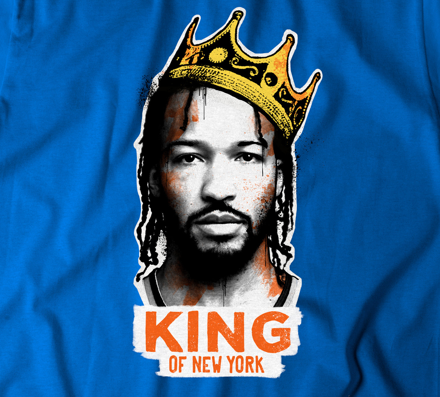 "King of New York" Brunson T-shirt - Blue