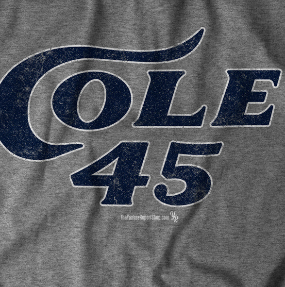 "Cole 45" Gray Vintage T-shirt