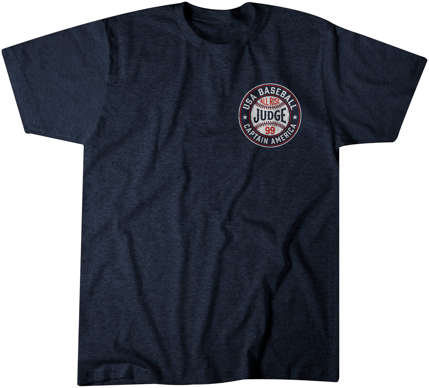 "Judge Captain USA T-Shirt" Vintage Navy T-shirt