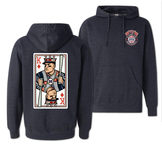 "Diamind King" Vintage Navy Hoodie