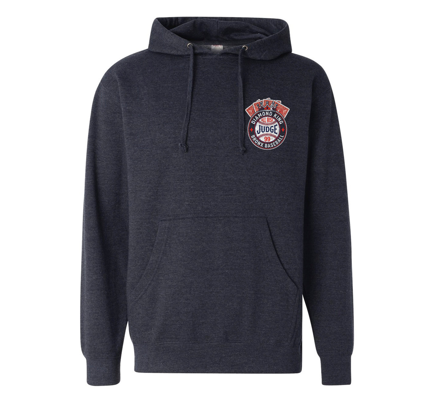 "Diamind King" Vintage Navy Hoodie