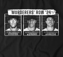 Load image into Gallery viewer, &quot;Murderers&#39; Row &#39;24&quot; Black Vintage T-shirt