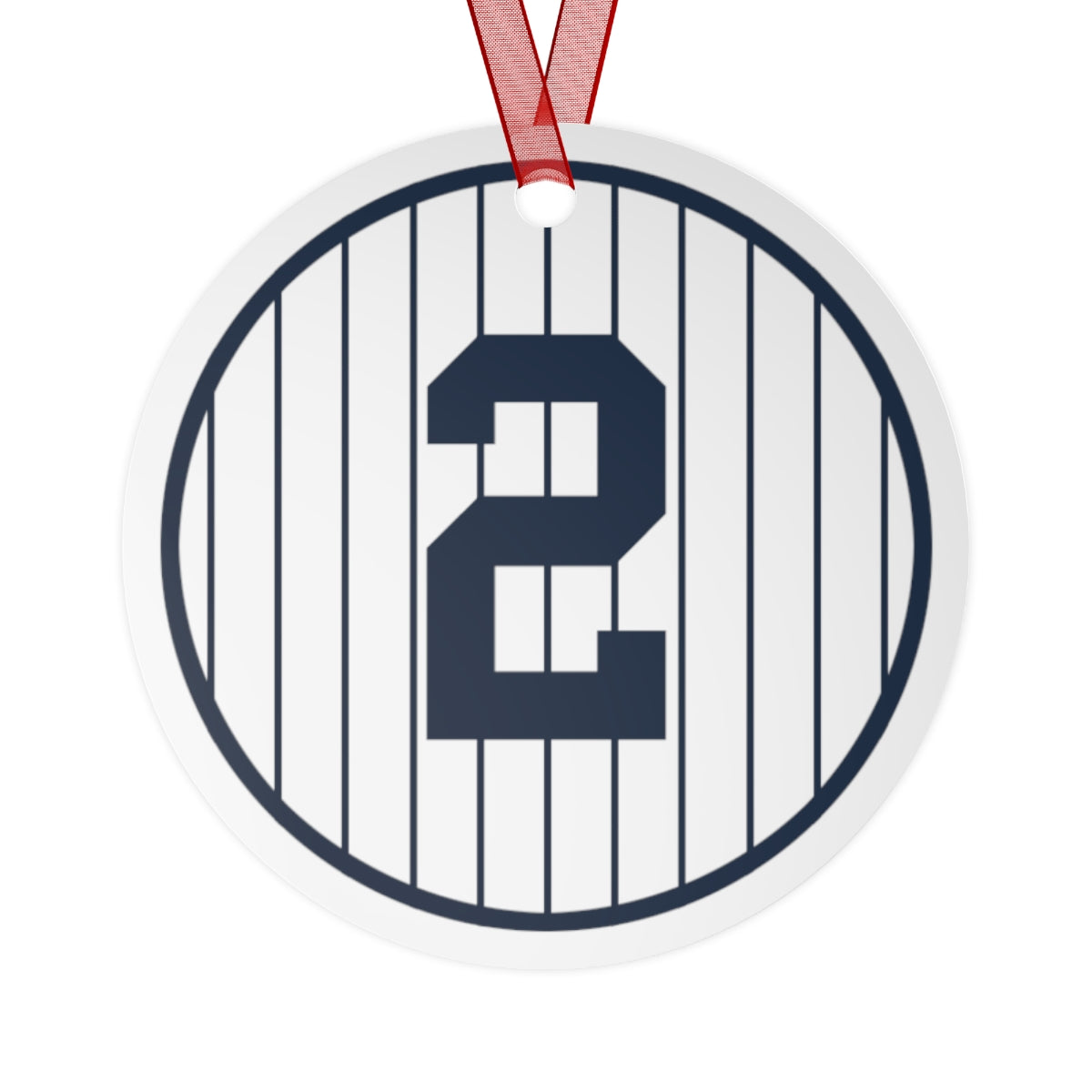 Custom Number Ornament