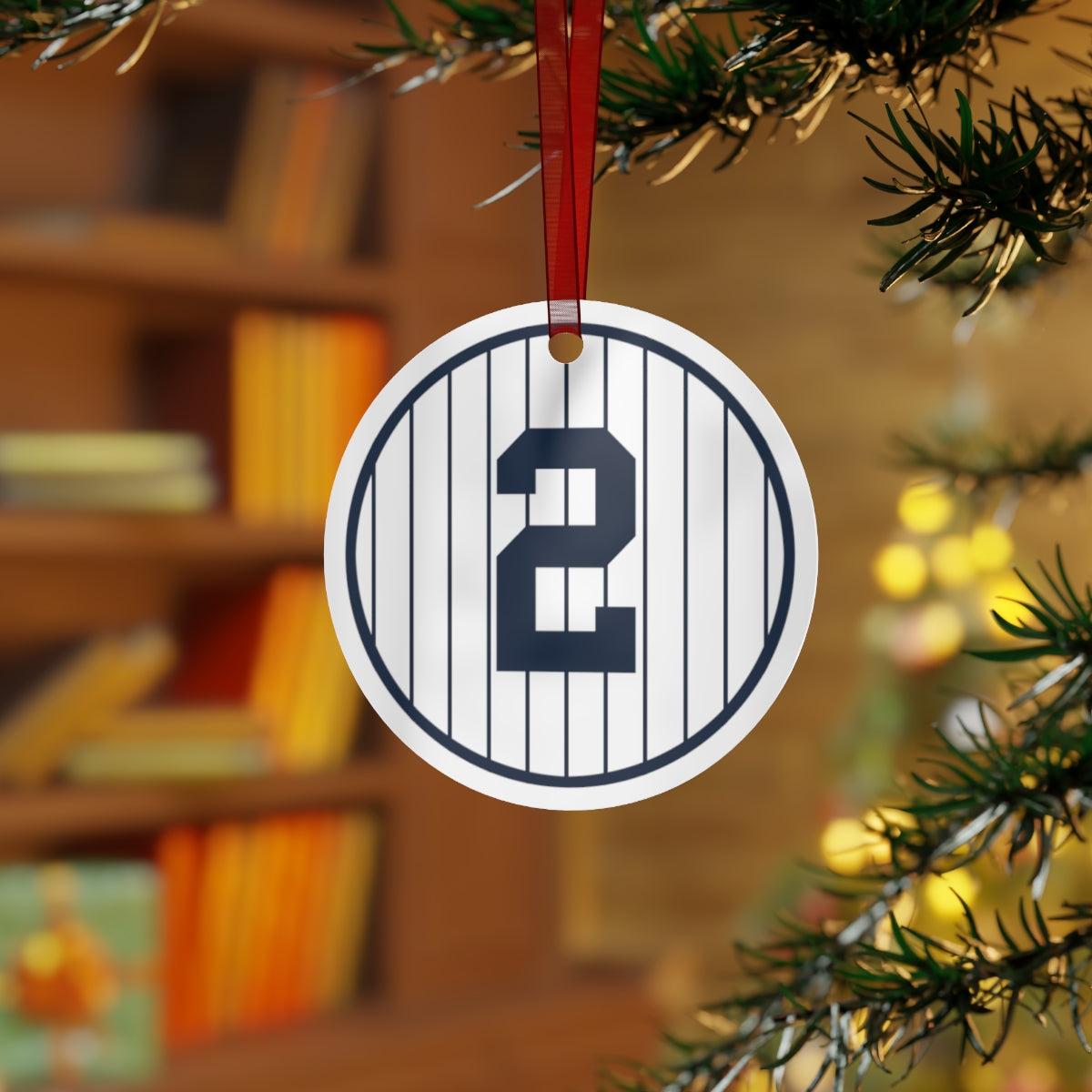 Custom Number Ornament