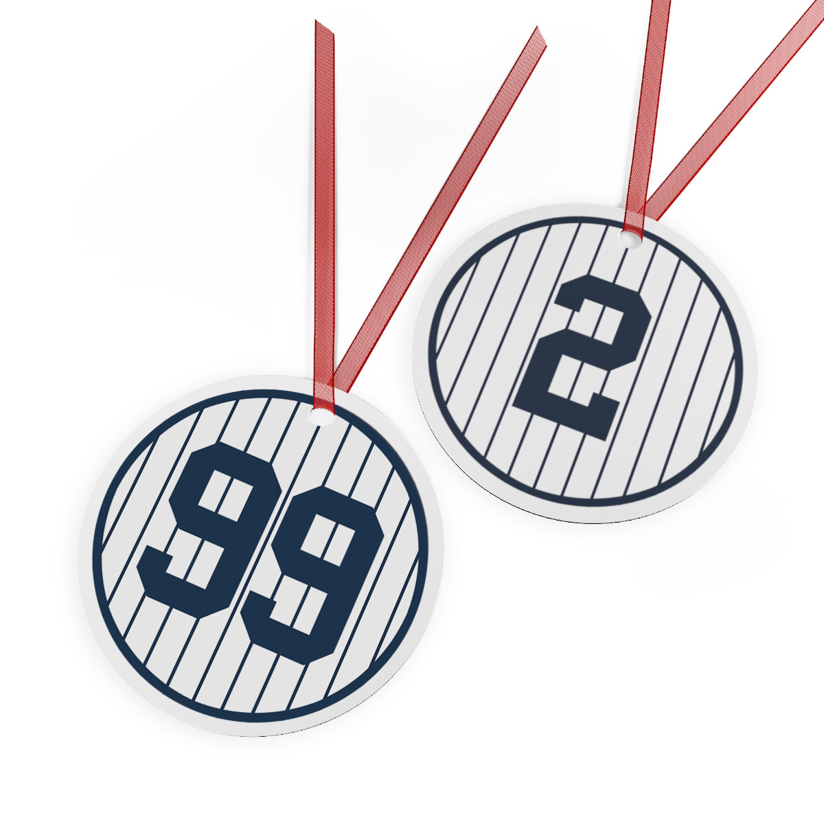 Custom Number Ornament