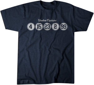 "NYY Captains" Vintage T-shirt