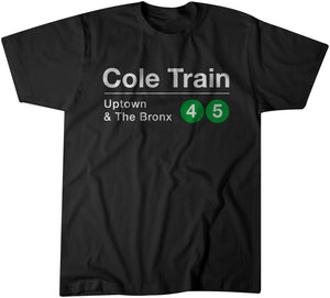 "Cole Train" Black T-shirt