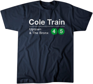 "Cole Train" Navy T-shirt