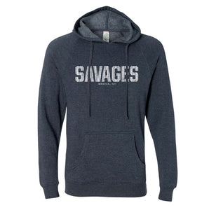 "SAVAGES" Navy Hoodie